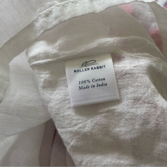 Roberta Roller Rabbit Moroccan Tile Block Cotton Short Sleeve Tunic Dress EUC M - Picture 6 of 8